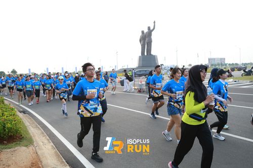 Race photo from ISOPlus Run 2024 Jakarta