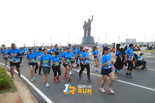 Race photo from ISOPlus Run 2024 Jakarta