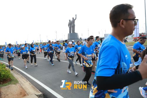 Race photo from ISOPlus Run 2024 Jakarta