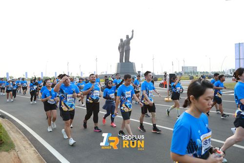 Race photo from ISOPlus Run 2024 Jakarta