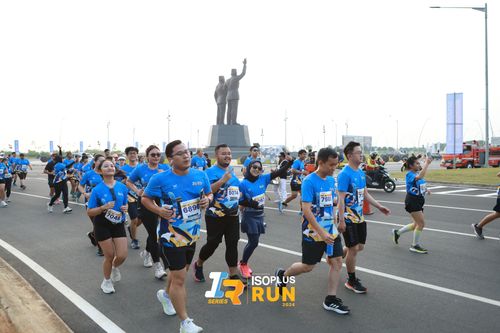 Race photo from ISOPlus Run 2024 Jakarta