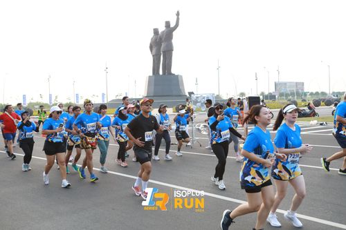 Race photo from ISOPlus Run 2024 Jakarta