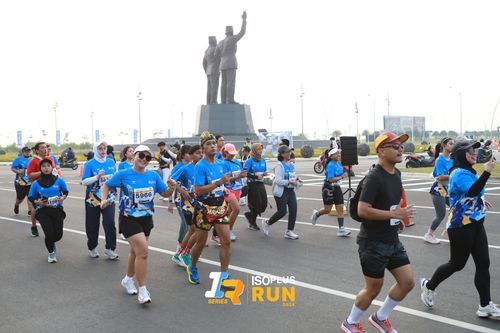 Race photo from ISOPlus Run 2024 Jakarta