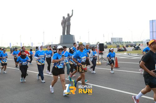 Race photo from ISOPlus Run 2024 Jakarta