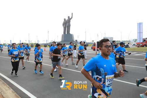 Race photo from ISOPlus Run 2024 Jakarta