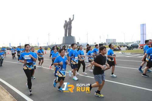 Race photo from ISOPlus Run 2024 Jakarta