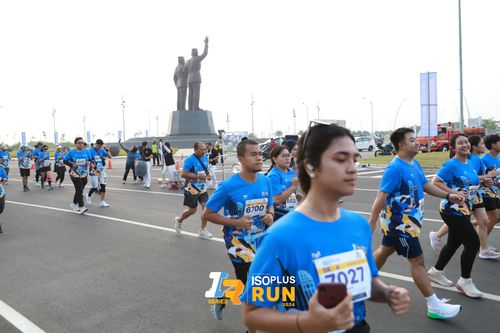 Race photo from ISOPlus Run 2024 Jakarta