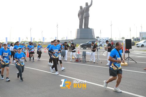 Race photo from ISOPlus Run 2024 Jakarta