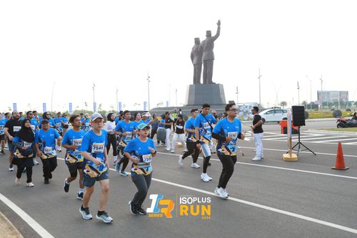 Race photo from ISOPlus Run 2024 Jakarta