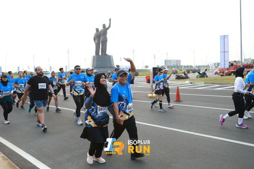 Race photo from ISOPlus Run 2024 Jakarta