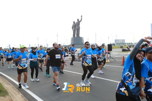 Race photo from ISOPlus Run 2024 Jakarta