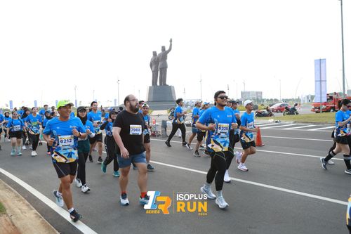 Race photo from ISOPlus Run 2024 Jakarta