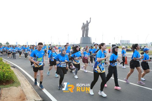 Race photo from ISOPlus Run 2024 Jakarta