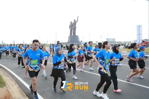 Race photo from ISOPlus Run 2024 Jakarta