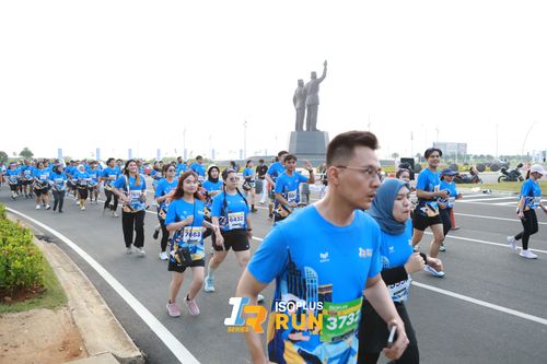 Race photo from ISOPlus Run 2024 Jakarta
