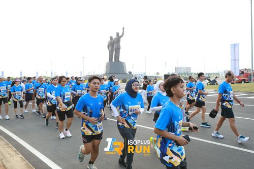 Race photo from ISOPlus Run 2024 Jakarta