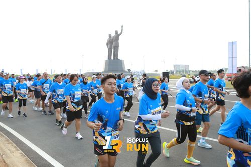 Race photo from ISOPlus Run 2024 Jakarta