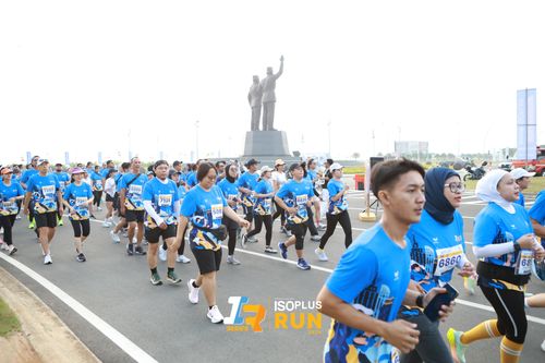 Race photo from ISOPlus Run 2024 Jakarta
