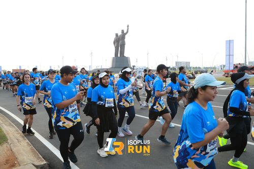Race photo from ISOPlus Run 2024 Jakarta