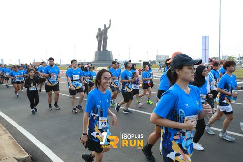 Race photo from ISOPlus Run 2024 Jakarta