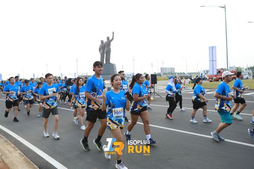 Race photo from ISOPlus Run 2024 Jakarta
