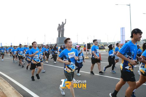 Race photo from ISOPlus Run 2024 Jakarta