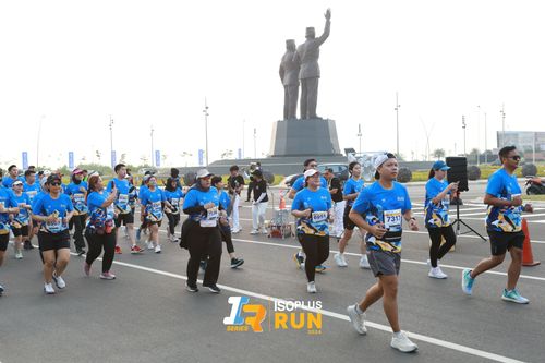 Race photo from ISOPlus Run 2024 Jakarta
