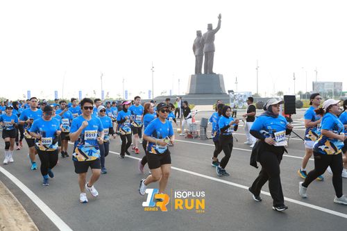 Race photo from ISOPlus Run 2024 Jakarta