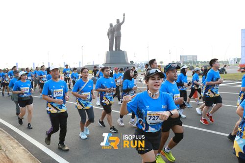 Race photo from ISOPlus Run 2024 Jakarta