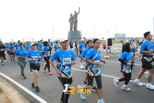 Race photo from ISOPlus Run 2024 Jakarta