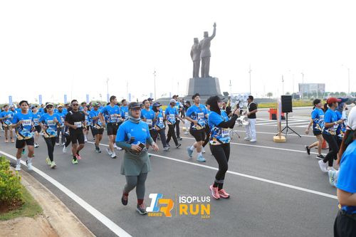 Race photo from ISOPlus Run 2024 Jakarta