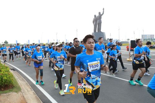 Race photo from ISOPlus Run 2024 Jakarta