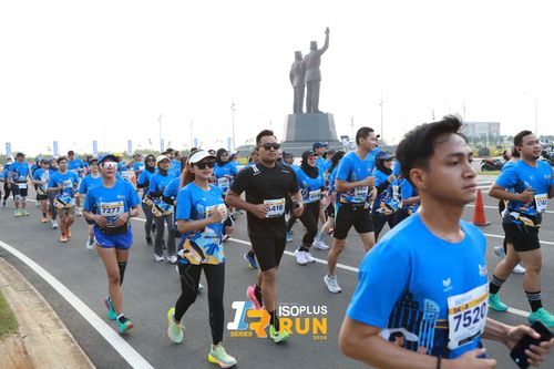 Race photo from ISOPlus Run 2024 Jakarta