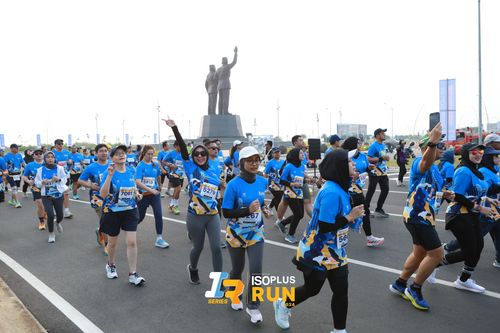 Race photo from ISOPlus Run 2024 Jakarta