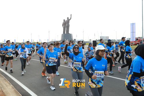 Race photo from ISOPlus Run 2024 Jakarta