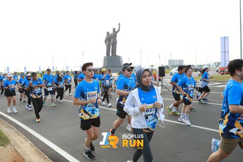 Race photo from ISOPlus Run 2024 Jakarta