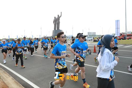 Race photo from ISOPlus Run 2024 Jakarta