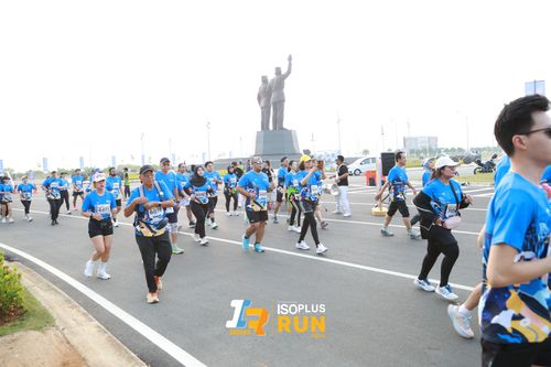 Race photo from ISOPlus Run 2024 Jakarta