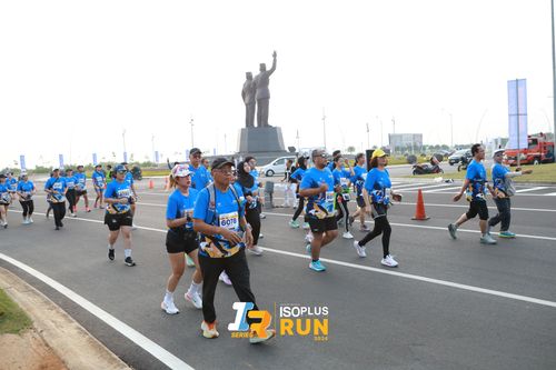 Race photo from ISOPlus Run 2024 Jakarta