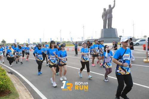 Race photo from ISOPlus Run 2024 Jakarta