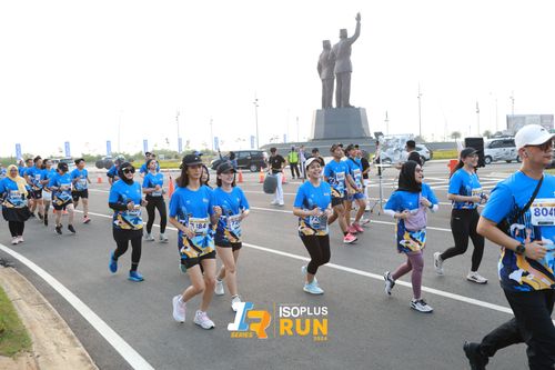 Race photo from ISOPlus Run 2024 Jakarta