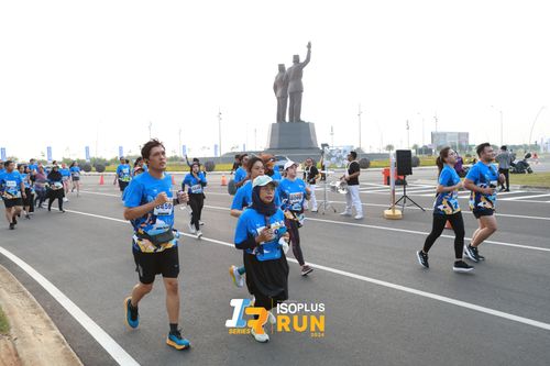 Race photo from ISOPlus Run 2024 Jakarta