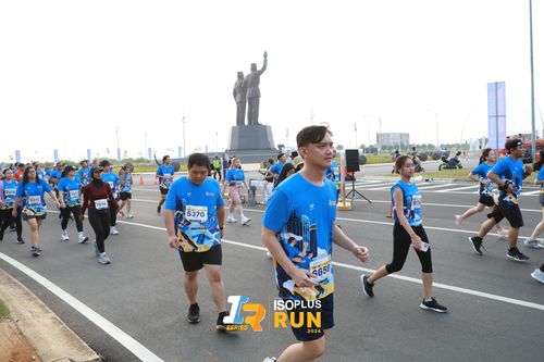 Race photo from ISOPlus Run 2024 Jakarta