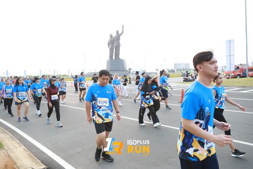 Race photo from ISOPlus Run 2024 Jakarta