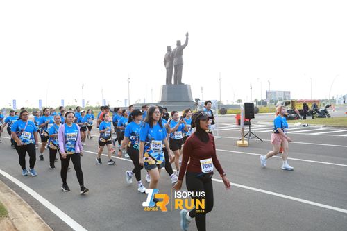 Race photo from ISOPlus Run 2024 Jakarta