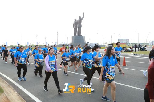 Race photo from ISOPlus Run 2024 Jakarta