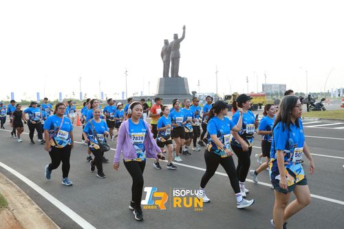 Race photo from ISOPlus Run 2024 Jakarta
