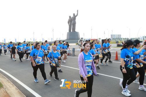 Race photo from ISOPlus Run 2024 Jakarta