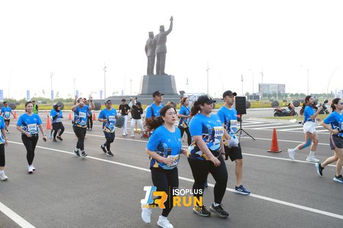 Race photo from ISOPlus Run 2024 Jakarta