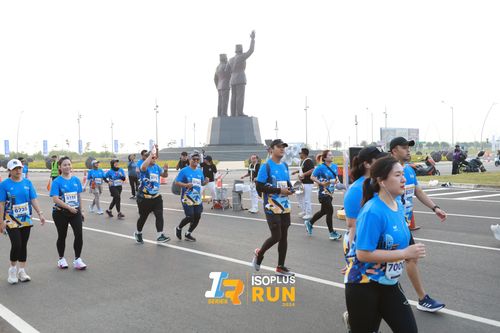Race photo from ISOPlus Run 2024 Jakarta